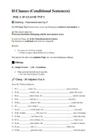 Vorschau - Arbeitsblätter - If-Clauses (Conditional Sentences) Typ 1-3📝Bedingungssätze Englisch - Seite 1
