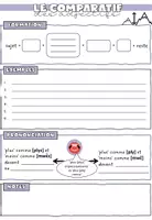 Vorschau - Arbeitsblätter - FR Grammatik-/Sicherungsblatt - Le comparatif des adjectifs - Seite 3
