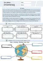 Vorschau - Arbeitsblätter - Der Globus (Arbeitsblätter & Präsentation) - Seite 1