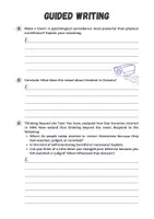 Vorschau - Arbeitsblätter - Guided Writing - Teaching Material for 1984 Part 1 Chapter 6 - Novel by George Orwell - Seite 2