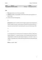 Vorschau - Arbeitsblätter - Klausur SEK II Englisch: Science & Technology - Frankenstein (Mary Shelley) – Analyse & Comment (Utopia vs. Dystopia) - Deckblatt