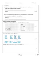 Vorschau - Klassenarbeiten - Klassenarbeit Mathematik Nr. 2 – Klasse 3 Fachbegriffe, halbschriftliches Rechnen, Geld, Runden, Sachaufgaben & Geometrie - Seite 3