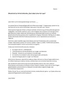 Vorschau - Anderer Materialtyp - Elternbrief Sexualunterricht - Deckblatt