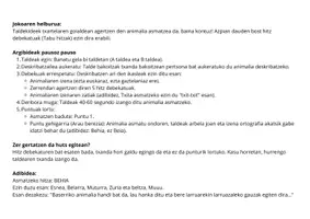 Vista previa - Juegos / Gamificación - Animalien Hitz debekatua - página 1