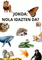 Vista previa - Juegos / Gamificación - JOKOA NOLA IDAZTEN DA - Portada