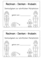 Vorschau - Arbeitsblätter - Sparpaket Schriftliche Multiplikation - Seite 2