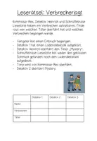 Vorschau - Arbeitsblätter - Leserätsel: "Detektivgeschichten" - Seite 2