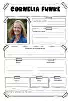 Vorschau - Arbeitsblätter - Cornelia Funke Biografie und Steckbrief Eduki - Seite 2