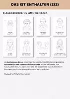 Vorschau - Bildkarten - Affirmationskarten Grundschule Kita Morgenkreis | Kinder Selbstwertgefühl stärken | positive Verstärkung - Seite 2