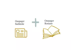 Vorschau - Arbeitsblätter - Onepager Sachtexte + Romane (Doppelpack) Vertretungsstunde - Seite 1