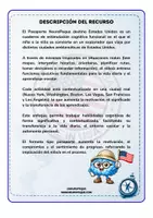Vista previa - Unidades / Secuencias / Situaciones de Aprendizaje - PASAPORTE FUNCIONES EJECUTIVAS DESTINO ESTADOS UNIDOS - página 2