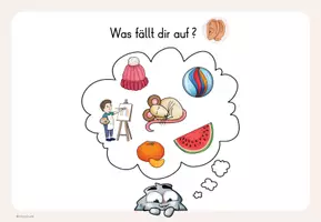 Vorschau - Präsentationen/Tafelbilder - Buchstabeneinführung M - Bildwortkarten und Tafelbilder - Seite 3