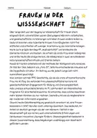 Vorschau - Arbeitsblätter - Frauen in der Wissenschaft (1) - Seite 2