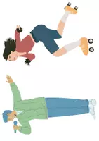 Vorschau - Präsentationen/Tafelbilder - Hobbies and Sports - Bildkarten (Diversität) - Seite 1