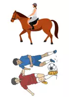Vorschau - Präsentationen/Tafelbilder - Hobbies and Sports - Bildkarten (Diversität) - Seite 3