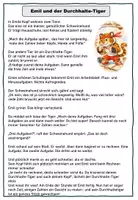 Vorschau - Stundenentwürfe - Der gemütliche Schweinehund und der Durchhaltetiger - Seite 1