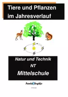Vorschau - Stundenentwürfe - Tiere und Pflanzen im Jahresverlauf - Deckblatt