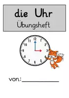 Vorschau - Unterrichtsreihen - Homeschooling Paket die Uhr Klasse 1 volle Stunden lesen mit Erklärvideo - Seite 2