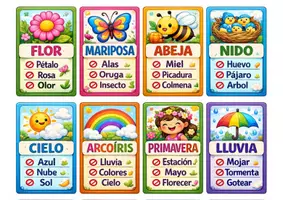 Vista previa - Refuerzo / NEE / Materiales de apoyo - Tabú de la primavera - página 3