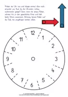 Vorschau - Unterrichtsreihen - Die Uhr Übungsheft zu vollen Stunden Klasse 1 - Seite 3