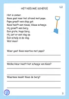 Voorbeeld - Begrijpend lezen - Zomer (groep 3) - Pagina 2