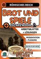 Vorschau - Stundenentwürfe - Brot und Spiele - Unterhaltung im alten Rom - Deckblatt