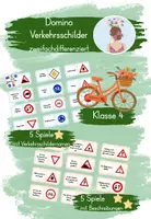 Vorschau - Spiele - Domino Verkehrsschilder zweifachdifferenziert - Deckblatt