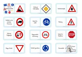 Vorschau - Spiele - Domino Verkehrsschilder zweifachdifferenziert - Seite 2