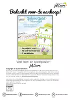 Voorbeeld - Lente - Geheim Getal - Kleurenspel - Telrij t/m 10 (cijfersymbolen) - Pagina 1