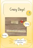 Vorschau - Spiele - Crazy Days Reaktionspiel zu den Wochentagen - Deckblatt