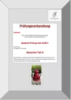 Vorschau - Arbeitsblätter - Prüfung telc A2-B1-Aufgabe«Sprechen Teil 3»-Variante 1-6 - Deckblatt