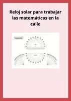 Vista previa - Manualidades / Dibujos para colorear - Reloj solar para trabajar las matemáticas en la calle - Portada