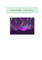 Vorschau - Arbeitsblätter - Polarlichter - Kunstunterricht digital - Deckblatt