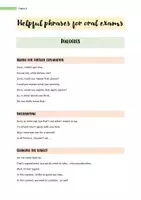 anteprima - Mappe concettuali - Helpful phrases for oral exams ("Frasi utili per gli esami orali") - Pagina di copertina