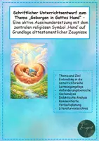 Vorschau - Stundenentwürfe - Unterrichtsentwurf Geborgen in Gottes Hand/ Handsymbolik - Deckblatt