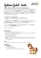Voorbeeld - Lente - Geheim Getal - Kleurenspel - Tafel van 5 en 6 - Pagina 2