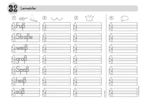 Vorschau - Arbeitsblätter - Lernwörter Klasse 1 Lola Heft 6 - Druckschrift - Seite 3