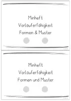 Vorschau - Arbeitsblätter - Mathe Miniheft Vorläuferfähigkeiten Formen & Muster - Seite 2