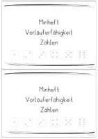 Vorschau - Arbeitsblätter - Mathe Miniheft Vorläuferfähigkeiten Zählen - Seite 2