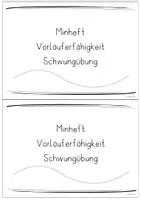 Vorschau - Fördermaterial/Inklusion - Mathe Miniheft Vorläuferfähigkeiten Schwungübung - Seite 2