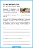 Vorschau - Arbeitsblätter - Technik - Monostabile Kippstufe - Seite 2