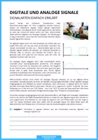 Vorschau - Arbeitsblätter - Technik - Signalarten - Seite 2