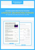 Vorschau - Arbeitsblätter - Sparpaket - Logische Grundschaltungen inkl. INTERACTIVE - Seite 3