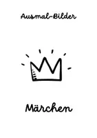 Vorschau - Mal- und Bastelvorlagen - Kita Grundschule Malbuch Flashcards Märchen- Ausmalbilder - Deckblatt