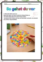 Vorschau - Mal- und Bastelvorlagen - Ausmalbilder, Vorlagen - Leuchtende Fensterbilder gestalten – Frühblüher & Mandalas mit Aquarelltechnik (Anleitung + Vorlagen) | Kunst Klasse 1–6 - Seite 3