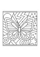 Vorschau - Arbeitsblätter - Ostereier Ausmalbilder Pop-Art Klasse 3/4 Frühling - Seite 2
