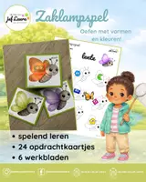 Voorbeeld - Lente - Zaklampspel - Vormen - Voorblad