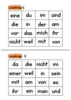 Vorschau - Arbeitsblätter - Materialpaket: Erstes Lesen Kl. 1 - Lesespiel: Bingo mit Präsentationen - Seite 3