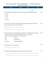Vorschau - Test - 9 Lektüretests „Als die Welt uns gehörte“ (Liz Kessler) mit Lösung - Seite 1