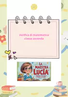 anteprima - Esercizi - VERIFICA MATEMATICA IN ITINERE CLASSE SECONDA - Pagina di copertina